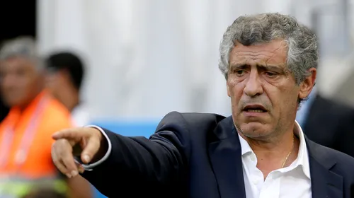 Fernando Santos: „Echipa mai bună a câștigat”