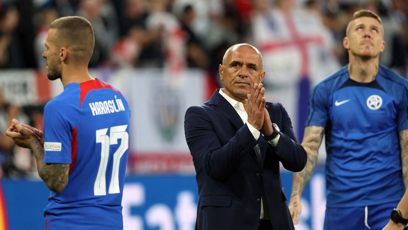 Reacția plină de mândrie a selecționerului Slovaciei, după ce a fost la câteva secunde de o calificare istorică în fața Angliei, la EURO 2024
