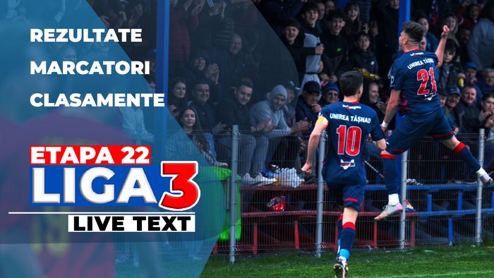 Etapa 22 Liga 3 | SCM Zalău și Minerul Lupeni au dezamăgit la ultimul joc din sezonul regulat. Sepsi OSK 2 a reușit scorul rundei