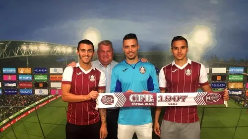 OFICIAL | CFR Cluj a luat încă un jucător: „Este al patrulea transfer de astăzi”