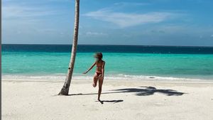 Jucătoarea de tenis s-a dus direct la plajă, în oraşul de suflet al Simonei Halep. Imagini cu Paula Badosa în costum de baie, după Australian Open