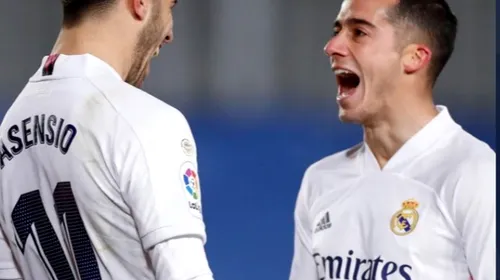 Real Madrid revine pe primul loc în La Liga: Asensio și Lucas Vasquez, eroii meciului cu Celta Vigo! Derby-ul Andaluziei s-a încheiat nedecis