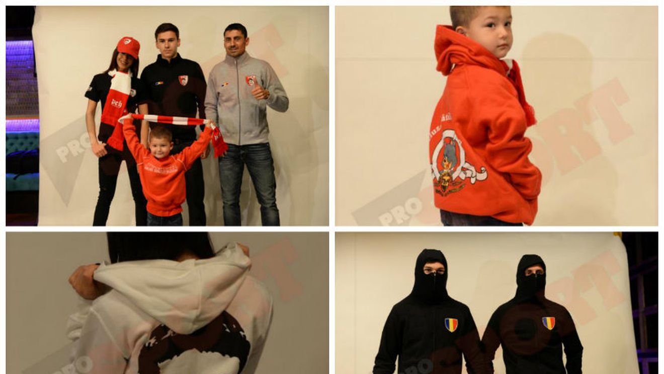 Elevii lui Stoican s-au făcut ultrași! :) FOTO: Dinamoviștii au lăsat tricoul de joc și au îmbrăcat haina de suporter