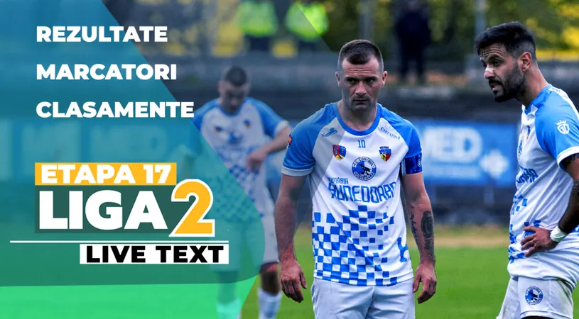 Ultimă etapă de Liga 2 în 2025 cu multe rezultate surpriză. Steaua pierde din nou rușinos în Ghencea și cade de pe pozițiile de play-off, Reșița e prima echipă care câștigă la Târgu Mureș. Poli Iași a fost învinsă la Cisnădie