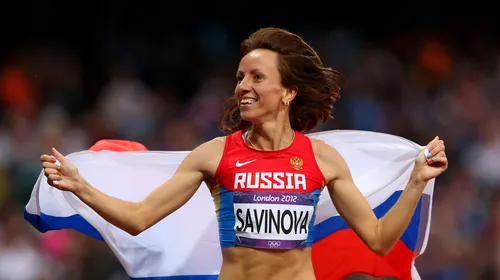 Un nou nume greu din Rusia implicat în scandalul dopajului. Atleta Maria Savinova, suspendată și deposedată de medalia de aur câștigată la JO de la Londra