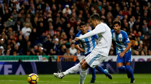 Real Madrid, victorie cu emoții în campionat! Malaga a pus probleme serioase pe Santiago Bernabeu