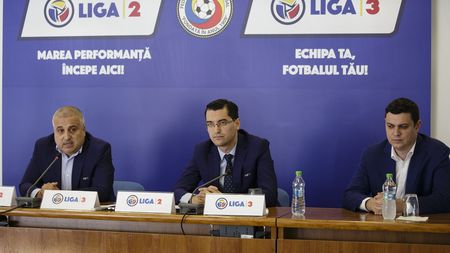 FOTO | Cum arată logo-urile ligilor inferioare! FRF încearcă să atragă sponsori pentru Liga 2 și Liga 3