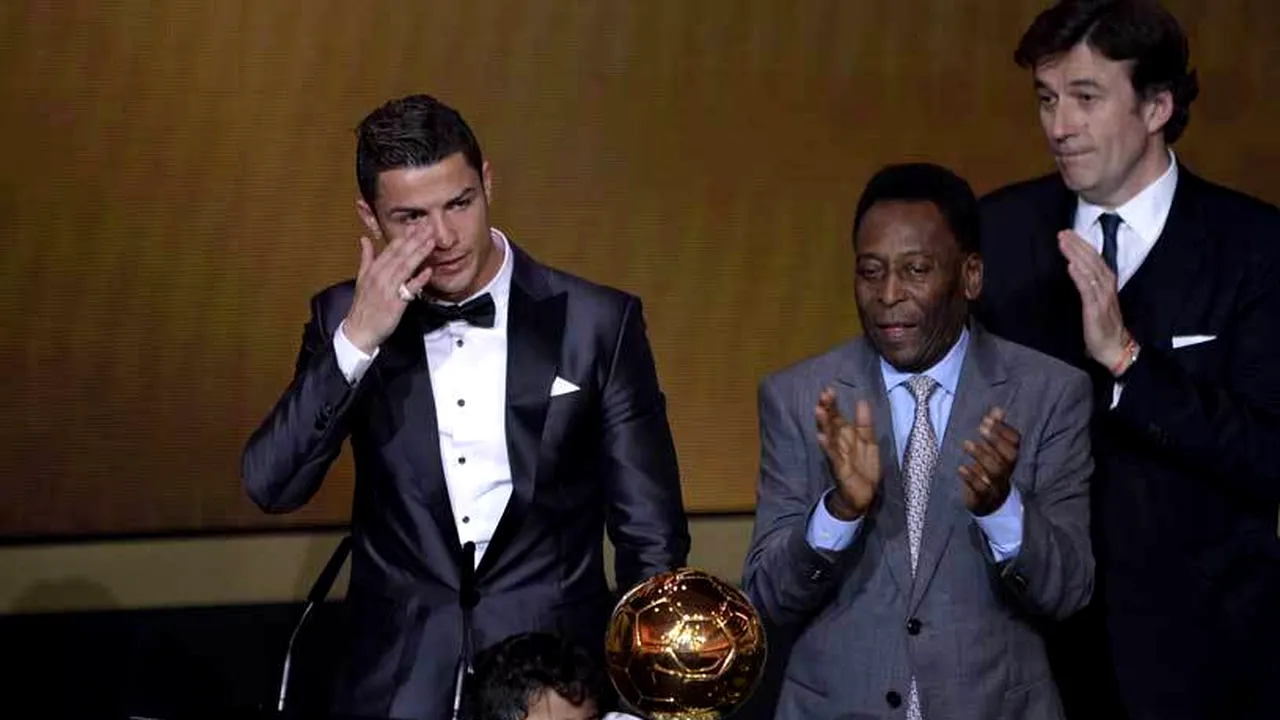 Cristiano Ronaldo, martor la un moment inedit! Familia portughezului s-a pozat cu Messi la gala de la Zurich