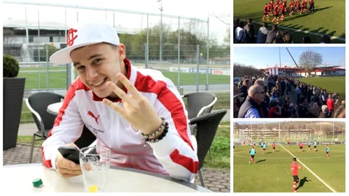 VIDEO - Entuziasmul fanilor lui VfB Stuttgart la primul antrenament al lui Maxim sub conducerea lui Huub Stevens