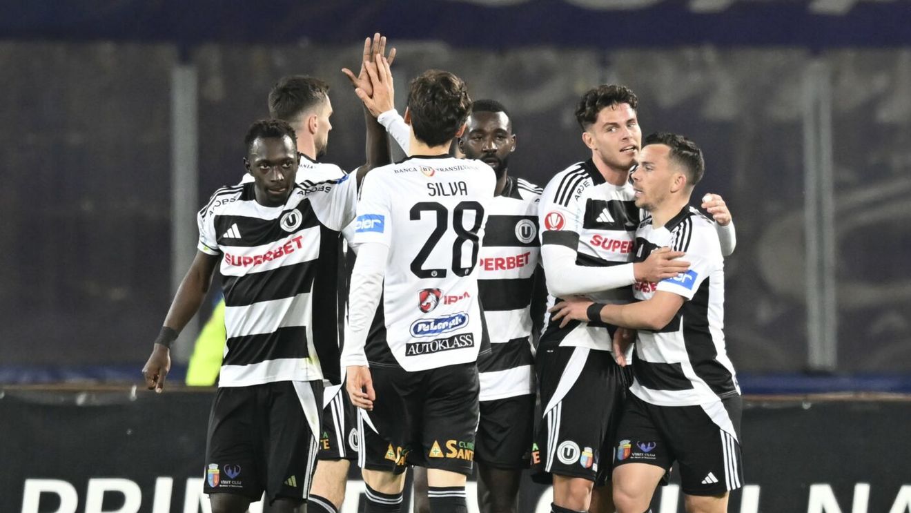 Cum a recuperat U Cluj ecartul faţă de Universitatea Craiova din decembrie şi până acum