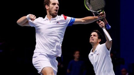 Franța a câștigat meciul de dublu și conduce Belgia cu 2-1, după ziua a doua a finalei Cupei Davis