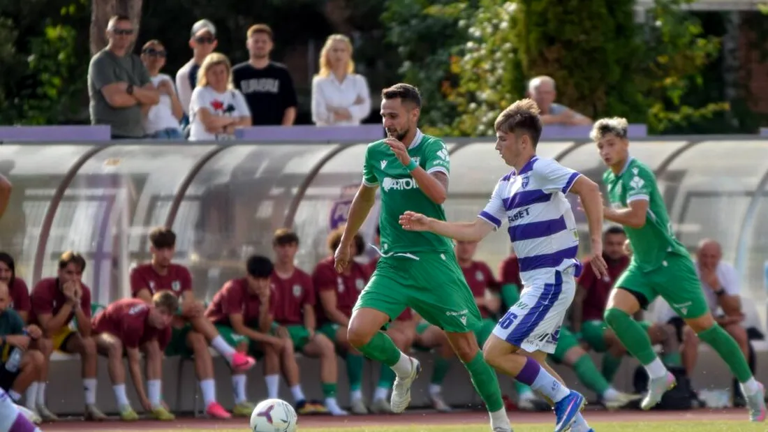 CSC Dumbrăvița a remizat cu satelitul Științei Poli. Încă un fotbalist de-al lui Florin Fabian s-a accidentat