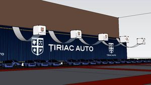 Standul Țiriac Auto la SAB: de la Noua Clasă S la Ford F100