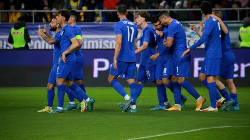 România - Grecia 0-1. Edi Iordănescu, învins la debutul pe banca echipei naționale!