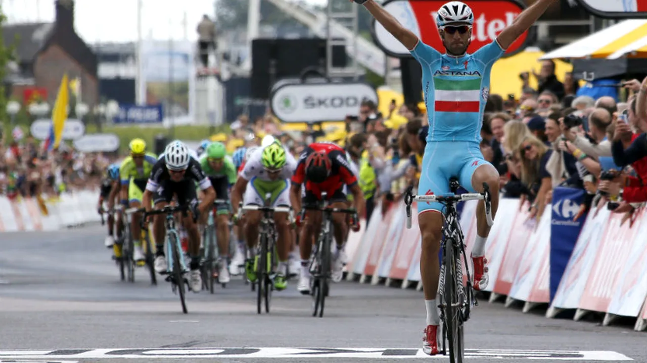 LIVE BLOG, Turul Franței, etapa a 2-a | Nibali, eroul zilei. Italianul a câștigat la Sheffield și a devenit lider. Cavendish a abandonat