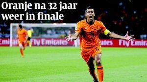 Olandezii savurează succesul: "În sfârșit, idoli pentru generația noastră leneșă"