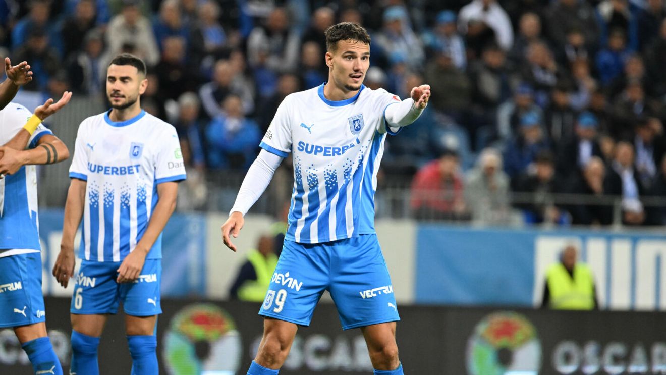 Palestinianul Al Hamlawi, arbitrat de o brigadă din Israel, la meciul Universitatea Craiova – FC Noah, din Conference League