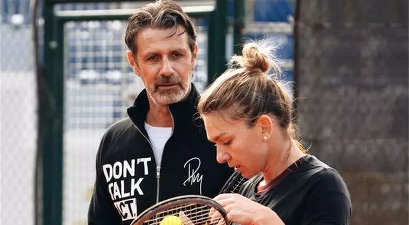 Ce a remarcat Patrick Mouratoglou la Simona Halep, după nici o lună de colaborare: „În fiecare zi se întâmplă asta!