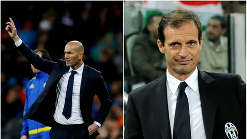 Zizou vs Mad Max! Zidane și Allegri, față în față ca antrenori la 21 de ani după ce se confruntau ca jucători. Cum arată drumul spre vârf pentru cei doi