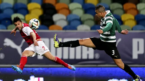 Braga, învinsă pe teren propriu de Benfica, scor 1-0. Rusescu a fost integralist la gazde