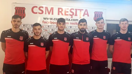 Transfer interesant la CSM Reșița. Alin Minteuan a primit un atacant leton de 1.91 m, cu trei trofee în palmares. Clubul din Valea Domanului și-a prezentat noile achiziții