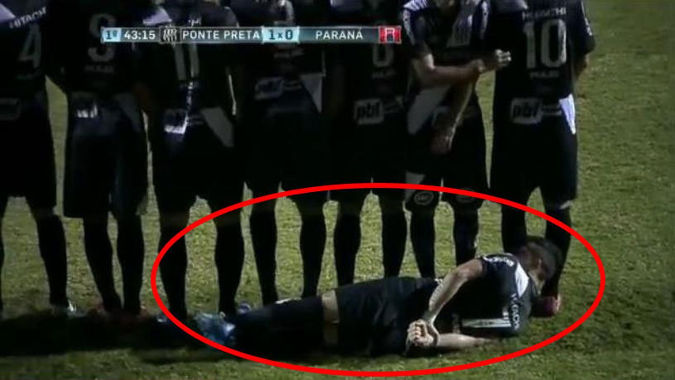 VIDEO: S-au uitat la semifinala Bayern - Real și au inventat faza asta. Ce au făcut brazilienii de la Parana la o lovitură liberă