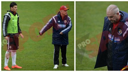 GALERIE FOTO | Mihai Roman, primul antrenament la echipa națională. România - Danemarca, marți, la ora 20:30