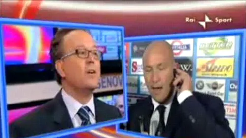 VIDEO / Zenga face ravagii! Amendat de club pentru că s-a certat cu un prezentator TV