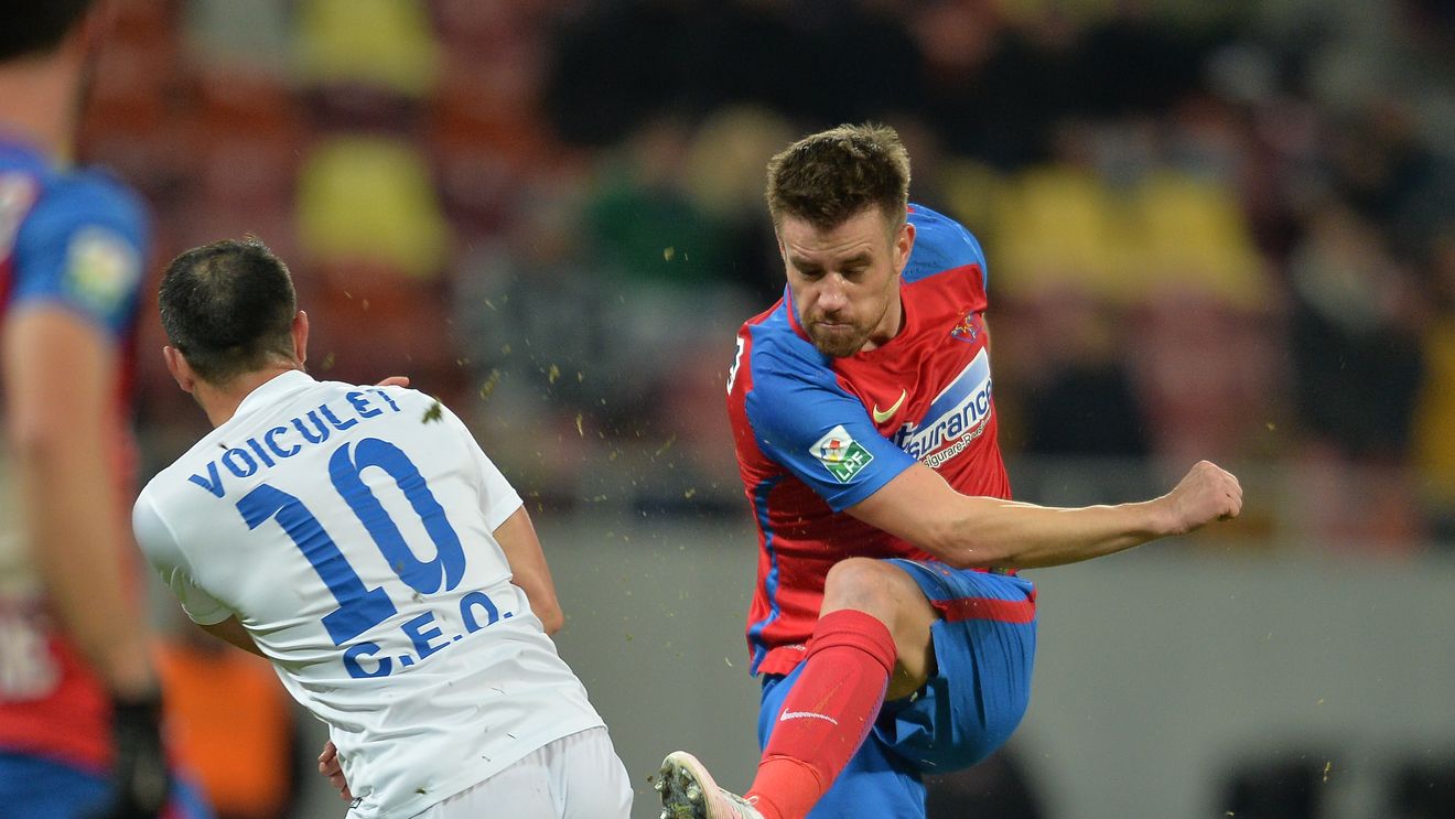 LIVE BLOG |  Steaua - Pandurii 3-1. Super gol al lui Mihai Pintilii, Enache face "dubla" din penalty. Man lovește bara