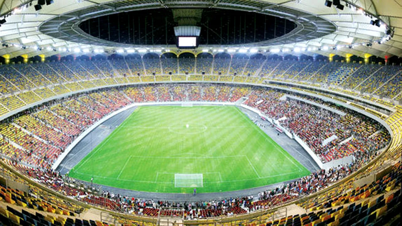 FOTO EXCLUSIV! Cum arată gazonul de pe Național Arena, înainte de meciul cu Ungaria! 