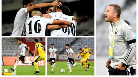 Emoții în start, final liniștit, pentru Costel Enache! ”U” Cluj, 3-1 cu Unirea Slobozia la debutul noului antrenor