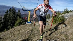 Om versus telescaun! Toma Coconea te provoacă să bați telescaunul din Parâng la Red Bull Outrun the Lift