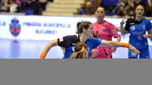 Victoria extremelor: Bucureștiul a condus cu șapte goluri la Brașov, dar a câștigat cu greu, în ultimul minut. Urmează derby-ul cu HCM Baia Mare