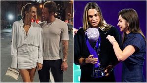 Cum a reacționat iubitul milionar al Arynei Sabalenka, după ce Simona Halep i-a înmânat trofeul pentru locul 1 WTA! Noi imagini de senzație surprinse la Turneul Campioanelor. FOTO