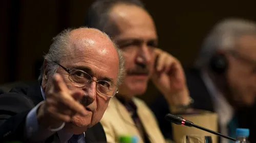 Blatter, despre un eventual nou vot pentru CM-2022: „Nu sunt profet”