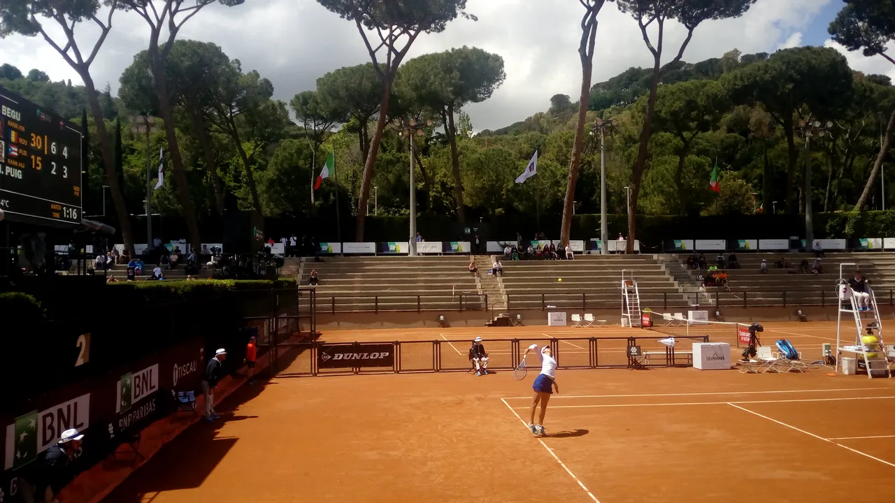 Olimpică lângă Olimpico. FOTO | Irina Begu răpune campioana de la Rio și urcă pe tabloul principal la Roma
