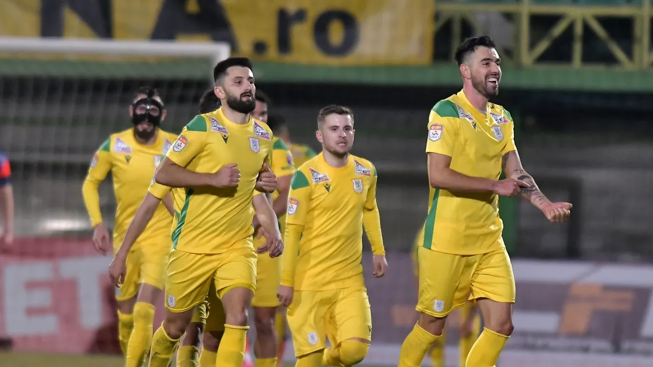 CS Mioveni - Universitatea Cluj 0-1. Prima victorie a sezonului pentru ardeleni!