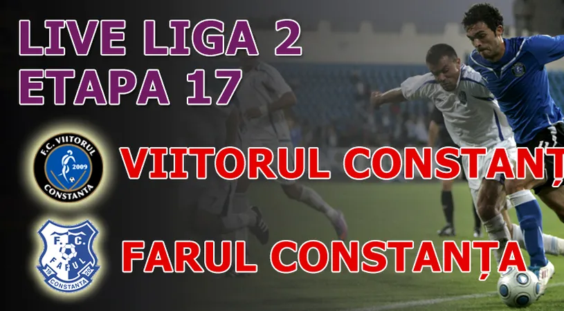 Viitorul - Farul 1-1!** Liderul nu se poate impune în fața 