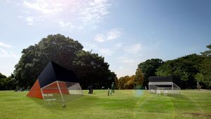 SUPER FOTO** Inovație japoneză! Ce utilitate a găsit un arhitect pentru porțile de fotbal