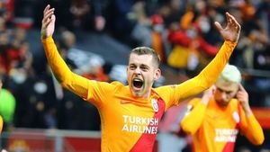 Alexandru Cicâldău, assist de mare clasă în Glatasaray - FC Barcelona! Cum au deschis scorul turcii în duelul din optimile Europa League