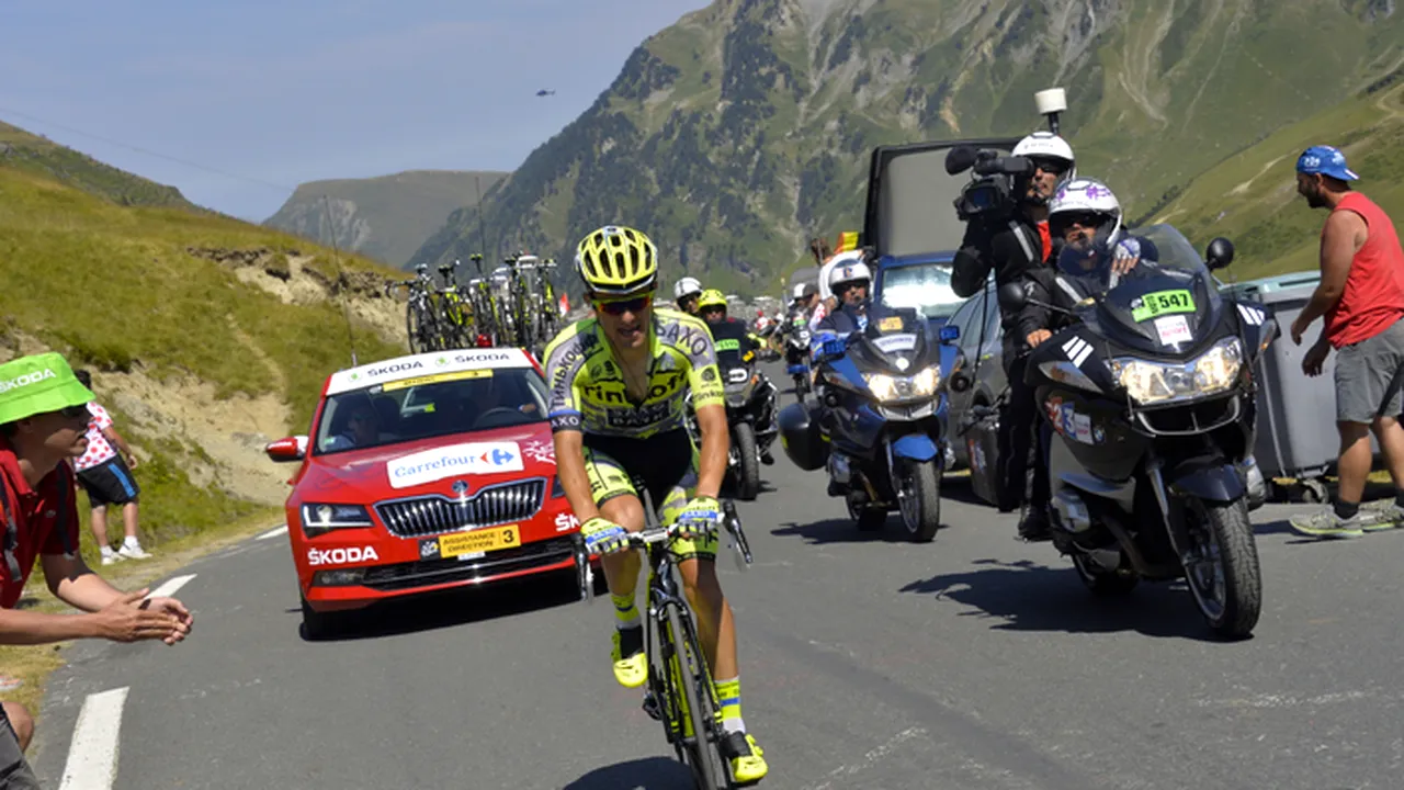 Rafal Majka, din nou regele munților în Turul Franței. Polonezul de la Tinkoff-Saxo a câștigat a treia etapă în doi ani, după un atac pe Tourmalet. Nibali a pierdut din nou timp