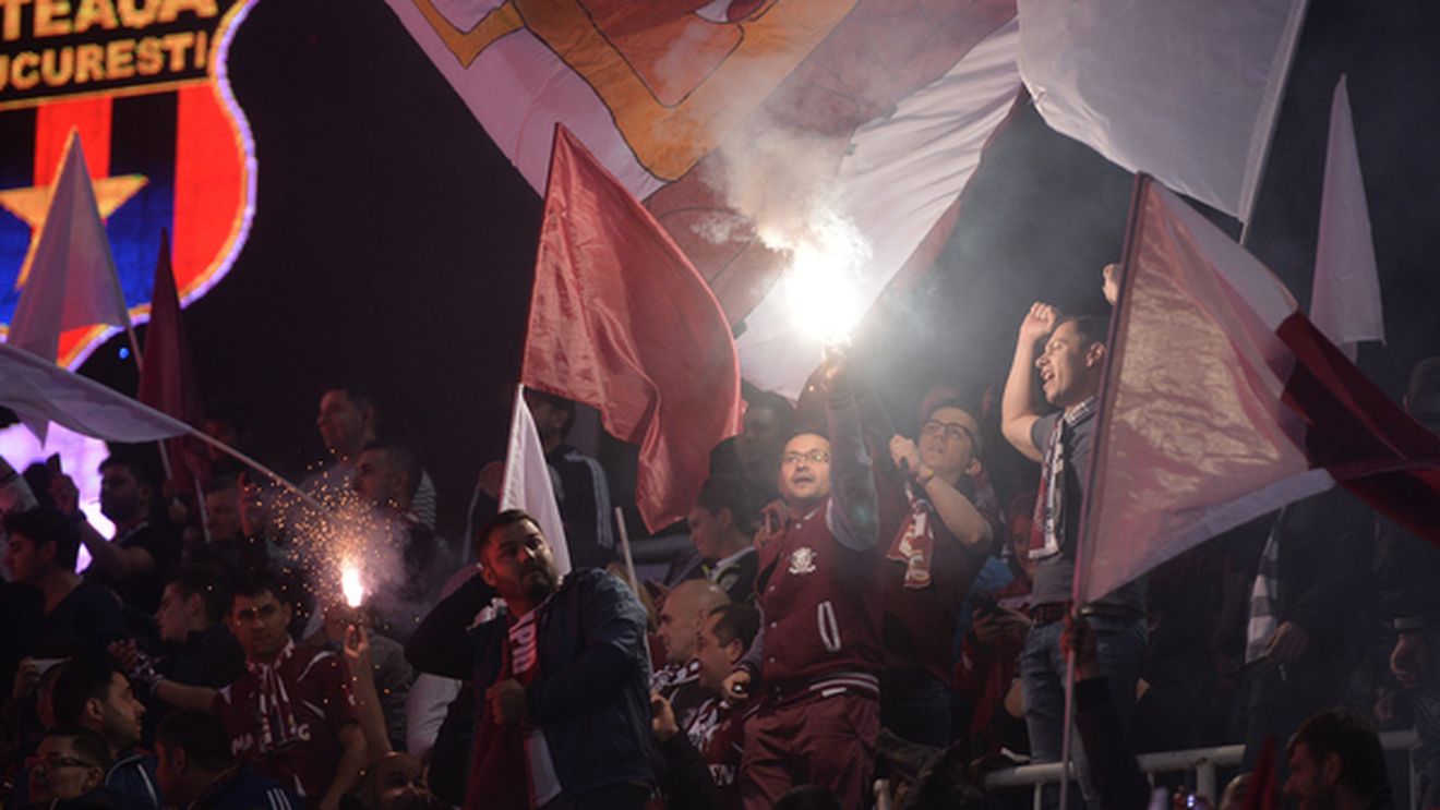 Academia Rapid - Steaua 1-1. Predescu și Daniel Niculae asigură câte un punct pentru echipele lor! "Decarul" stelist, eliminat. Bratu a fost și el trimis la cabine! Atmosferă incendiară pe Giulești