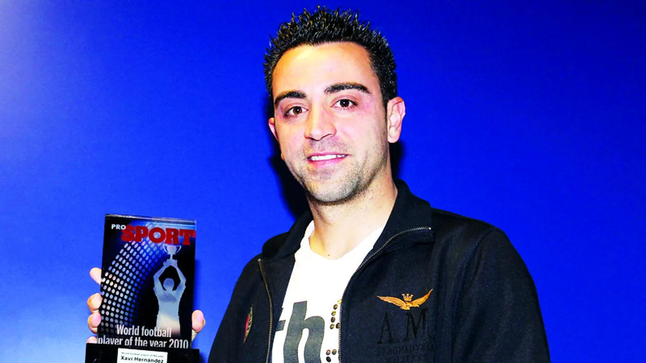ProSport l-a premiat pe cel mai bun fotbalist din 2010!** Nu rata ediția tipărită de ASTĂ‚ZI pentru un reportaj eveniment acasă la Xavi!
