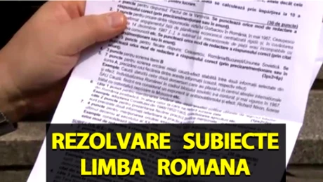 BACALAUREAT 2024 | Cum se rezolvă subiectele de la Limba și literatura română, de fapt