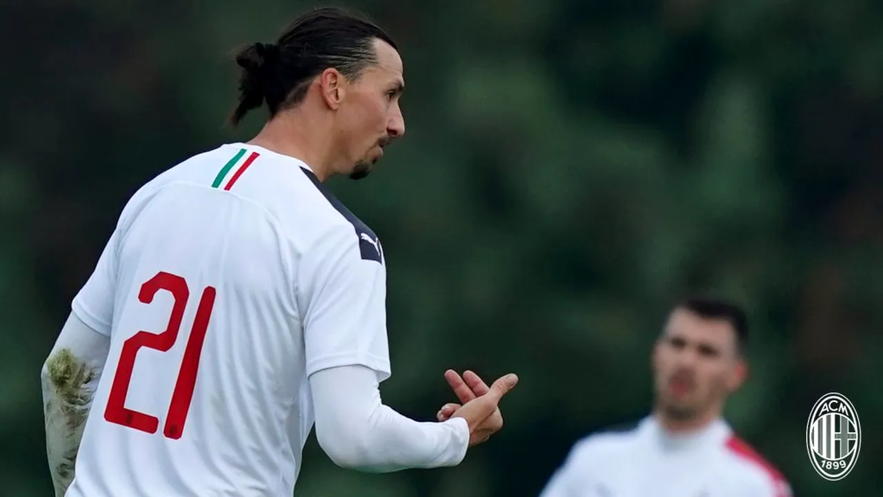 La nici 24 de ore după ce a semnat cu AC Milan, Zlatan Ibrahimovic a marcat primul gol! VIDEO SPECTACULOS
