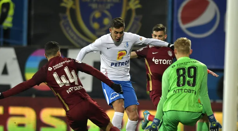 Farul - CFR Cluj 0-0, VIDEO online în a doua etapă din play-off! Trupa lui Hagi a ținut în frâu campioana României!