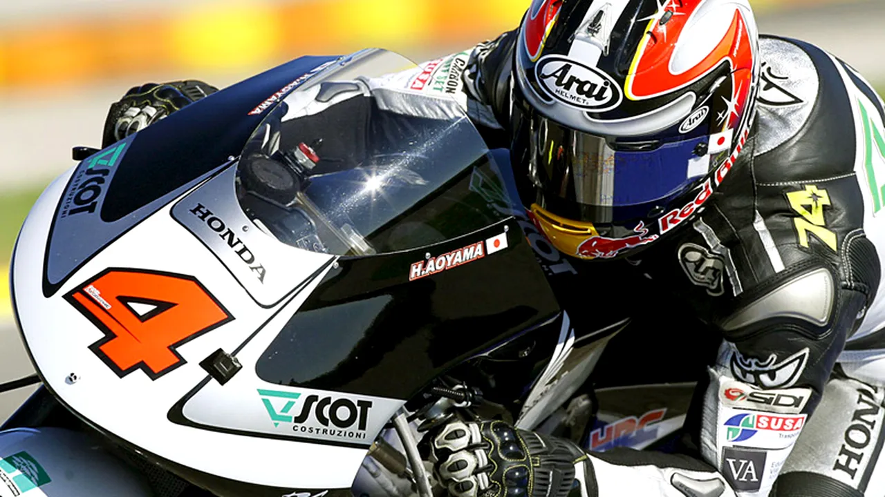Aoyama, noul campion mondial la 250 cc