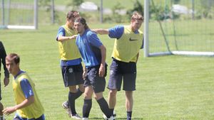 Goian și Ovidiu Petre s-au antrenat normal