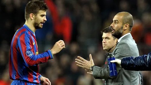 RUPTURĂ‚ la BarÃ§a:** Pep vrea să îl dea AFARĂ‚ pe Pique! Shakira i-a luat mințile și l-a ÎNJURAT pe Guardiola