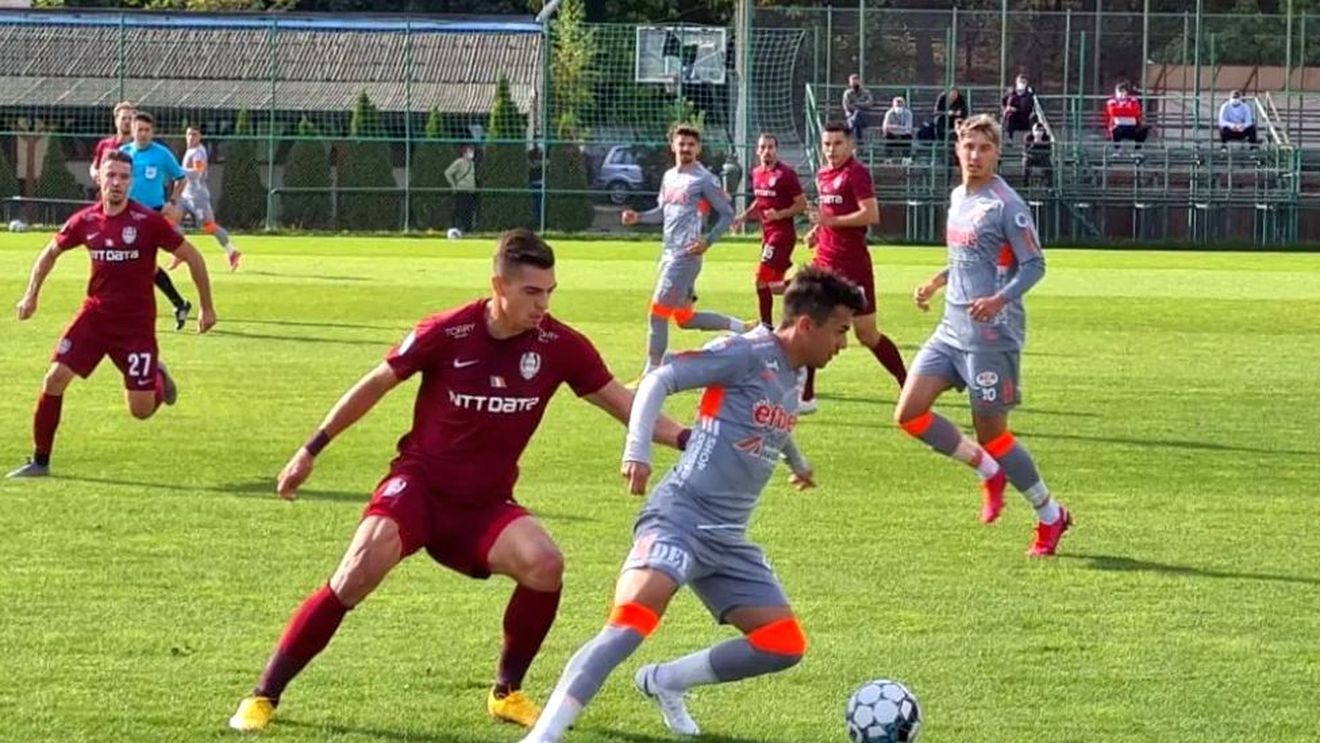 CFR Cluj a câștigat duelul amical al Campioanelor Procinciei, cu UTA!
